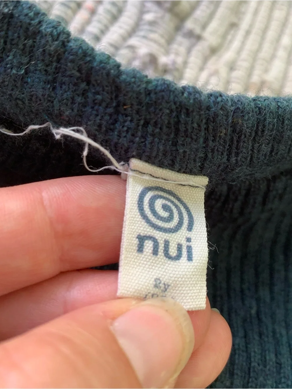 Nui organics sweater